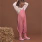 Crywolf Rain Overalls Rose