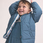 Crywolf Reversible Eco-Puffer Blue Plaid