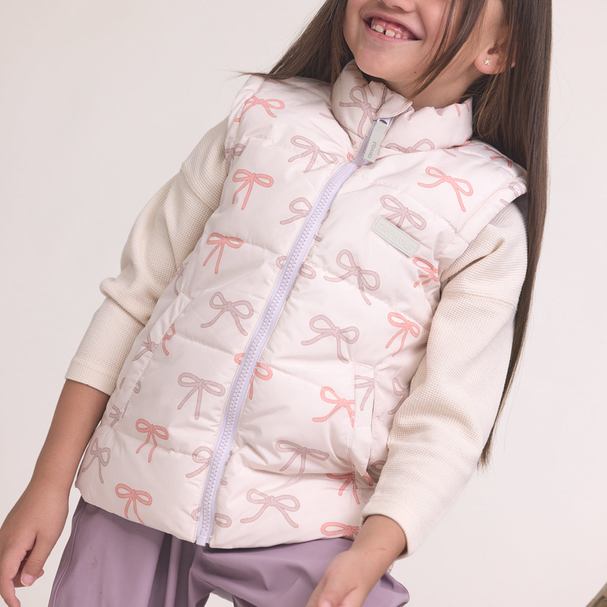 Crywolf Reversible Eco-Vest Bows
