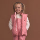 Crywolf Reversible Eco-Vest Rose Gingham