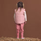 Crywolf Reversible Eco-Vest Rose Gingham
