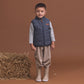 Crywolf Reversible Yeti Vest Ash Colourblock