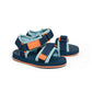 Crywolf Beach Sandal Navy Pop