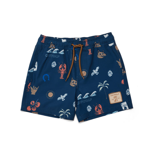 Crywolf Board Short Lucky Days
