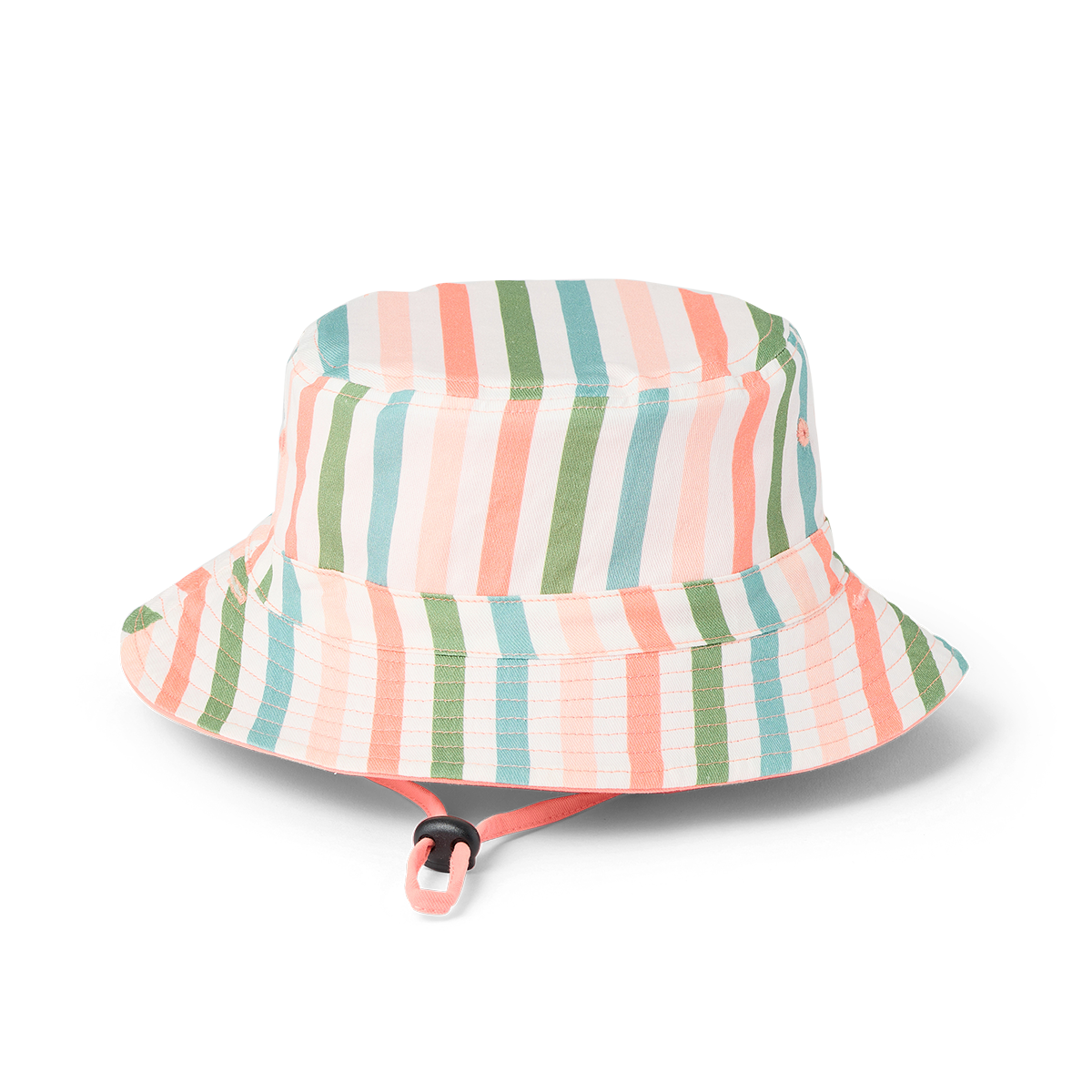 Crywolf Reversible Bucket Hat Summer Stripe