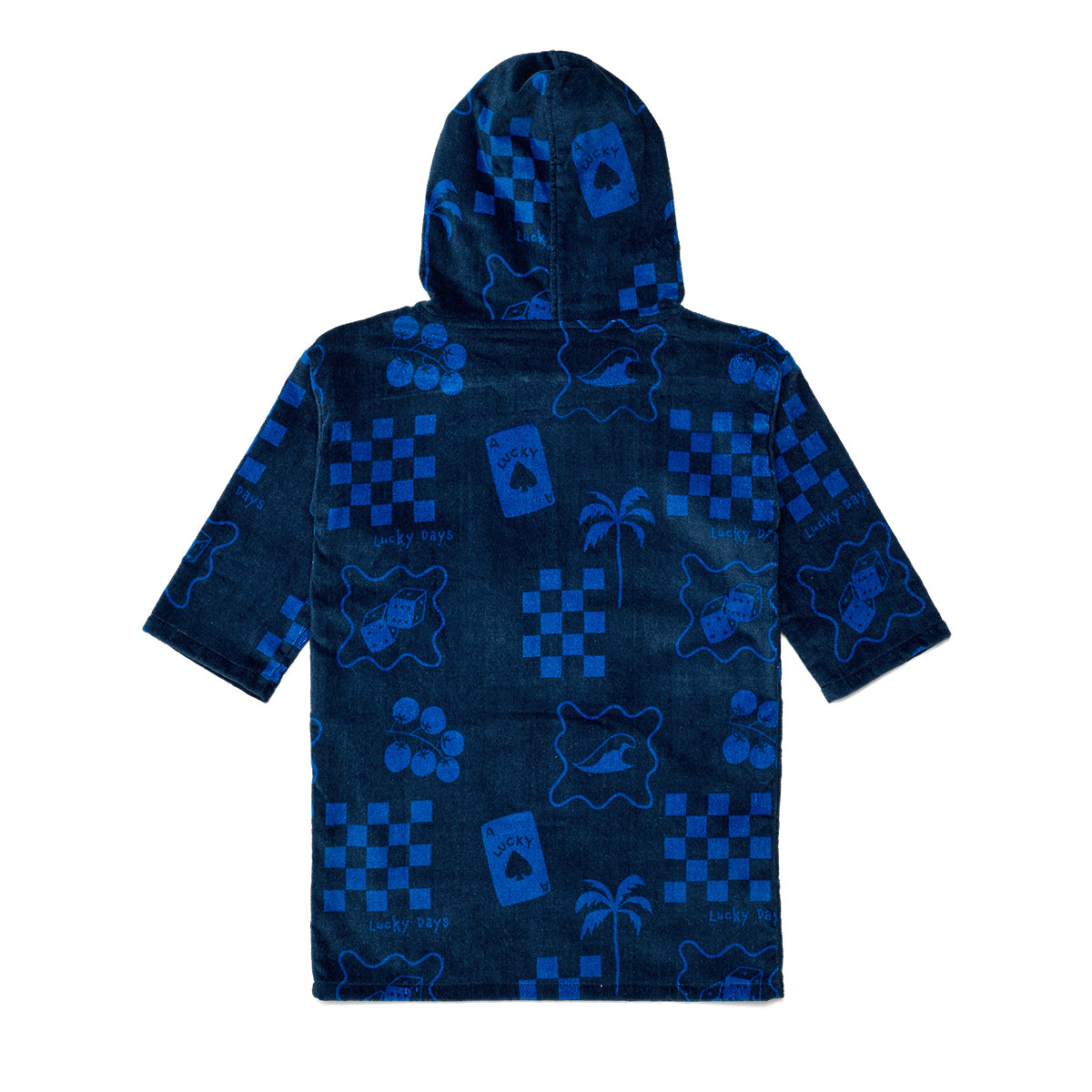 Crywolf Everywhere Zip-up Towel Navy