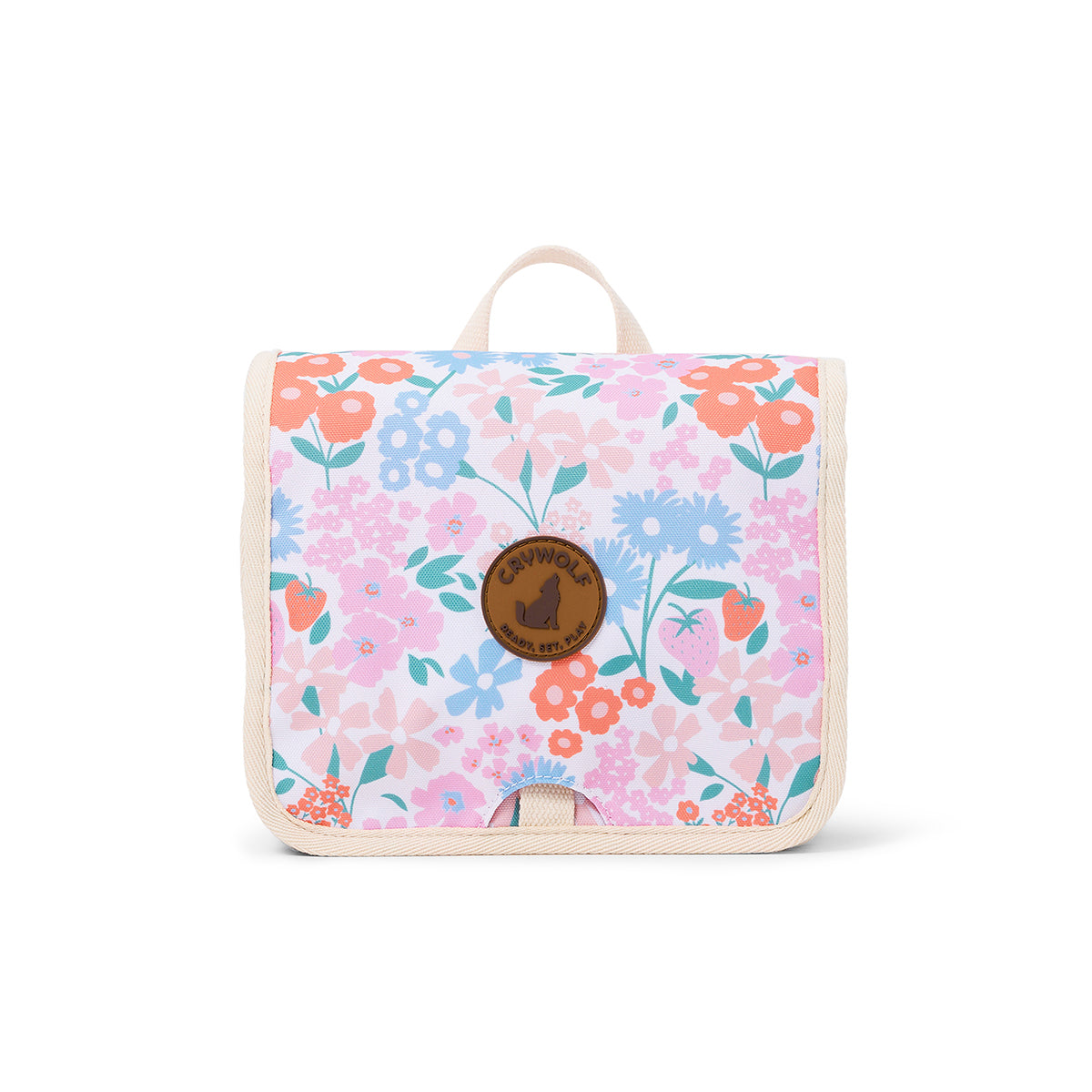 Crywolf Hanging Toiletry Bag Berry Garden
