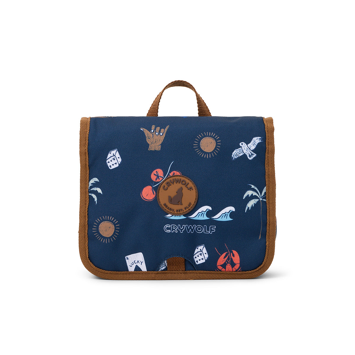 Crywolf Hanging Toiletry Bag Lucky Days