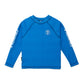 Crywolf Long Sleeve Rash Vest Deep Sea Blue