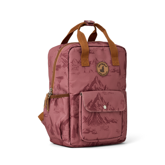 Crywolf Mini Backpack Rose Landscape