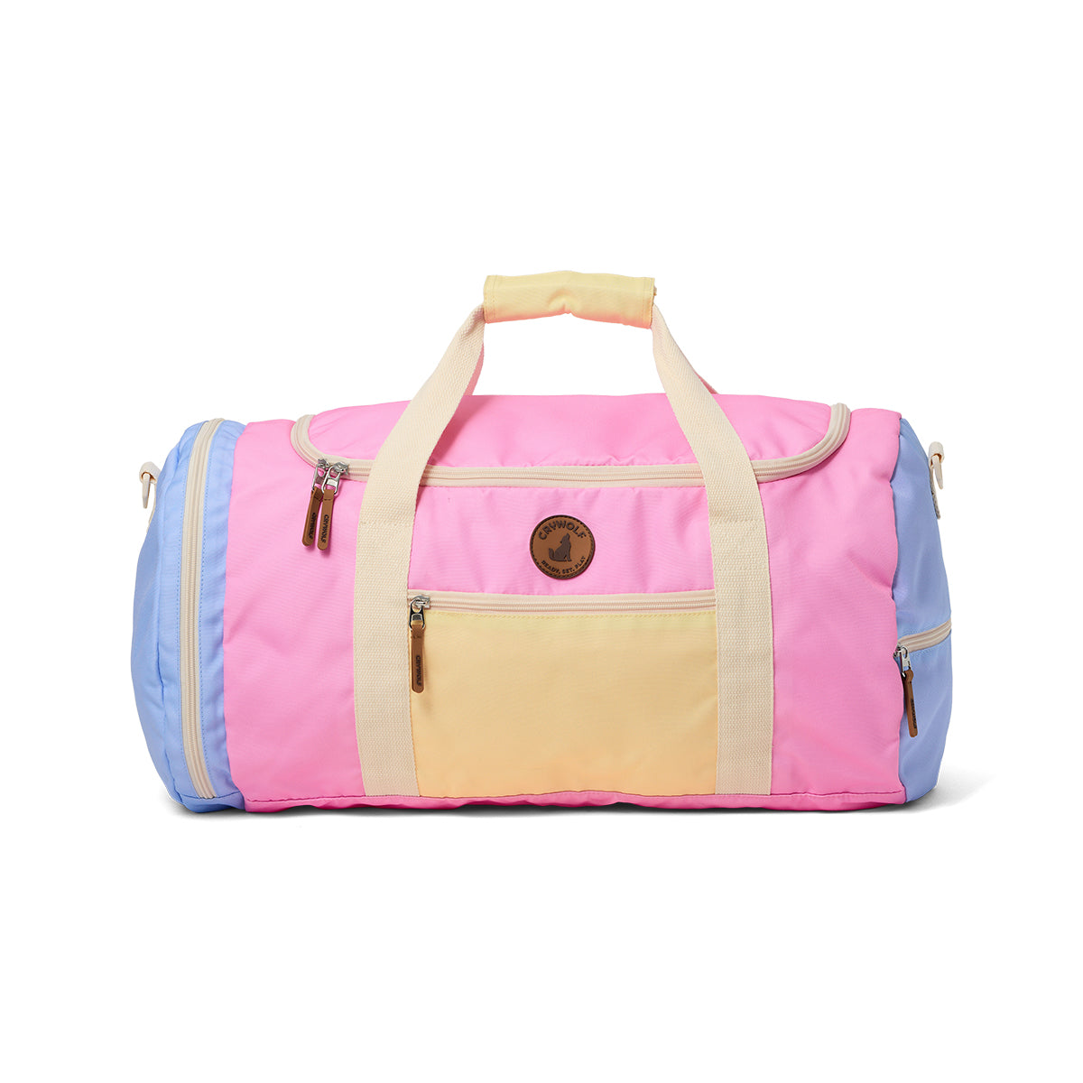 Crywolf Packable Duffel Bag Pop Colourblock
