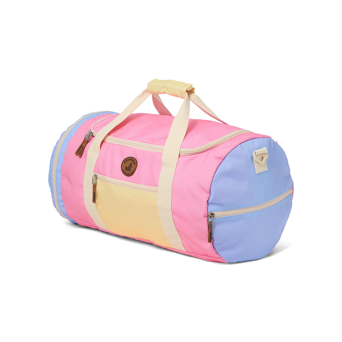 Crywolf Packable Duffel Bag Pop Colourblock