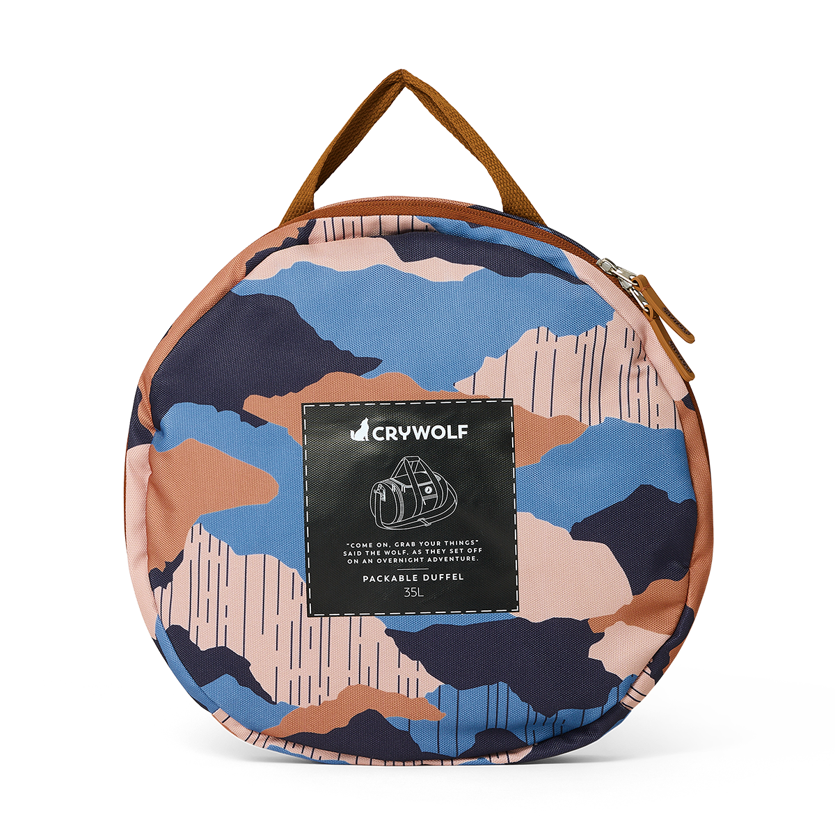 Crywolf Packable Duffel Bag Camo Mountain