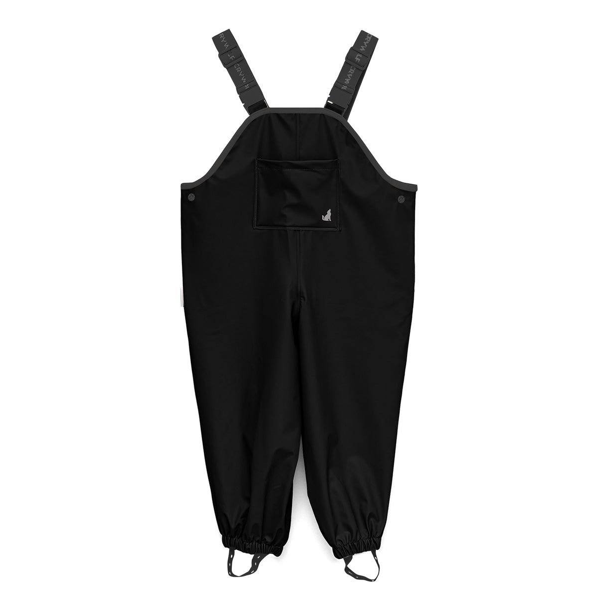 Crywolf Rain Overalls Black