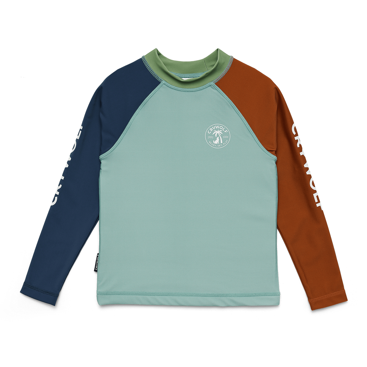 Crywolf Rash Vest Ocean Colour Block