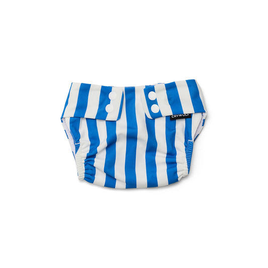 Crywolf Reusable Swim Nappy Deep Sea Stripe