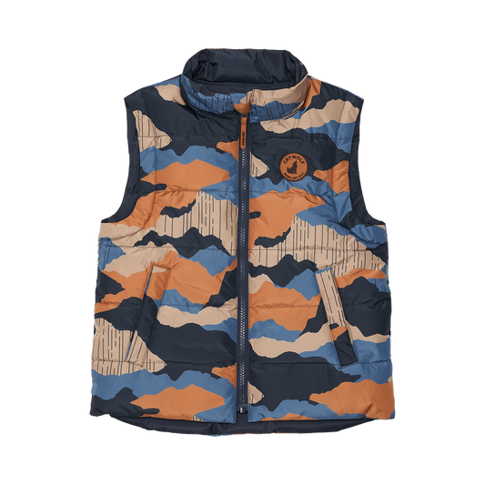 Crywolf Reversible Vest Camo Mountain