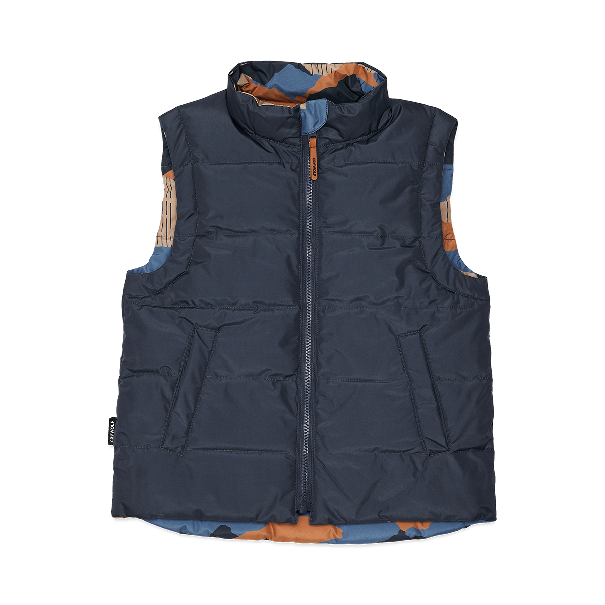 Crywolf Reversible Vest Camo Mountain