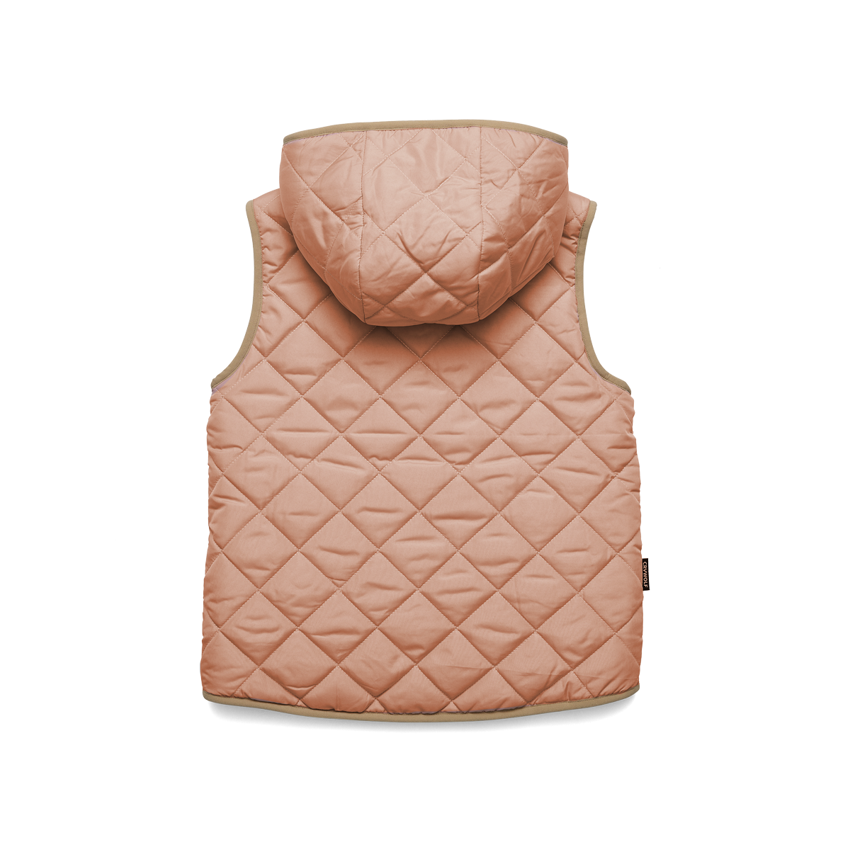 Crywolf Reversible Yeti Vest Terracotta | Camel