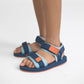 Crywolf Beach Sandal Navy Pop