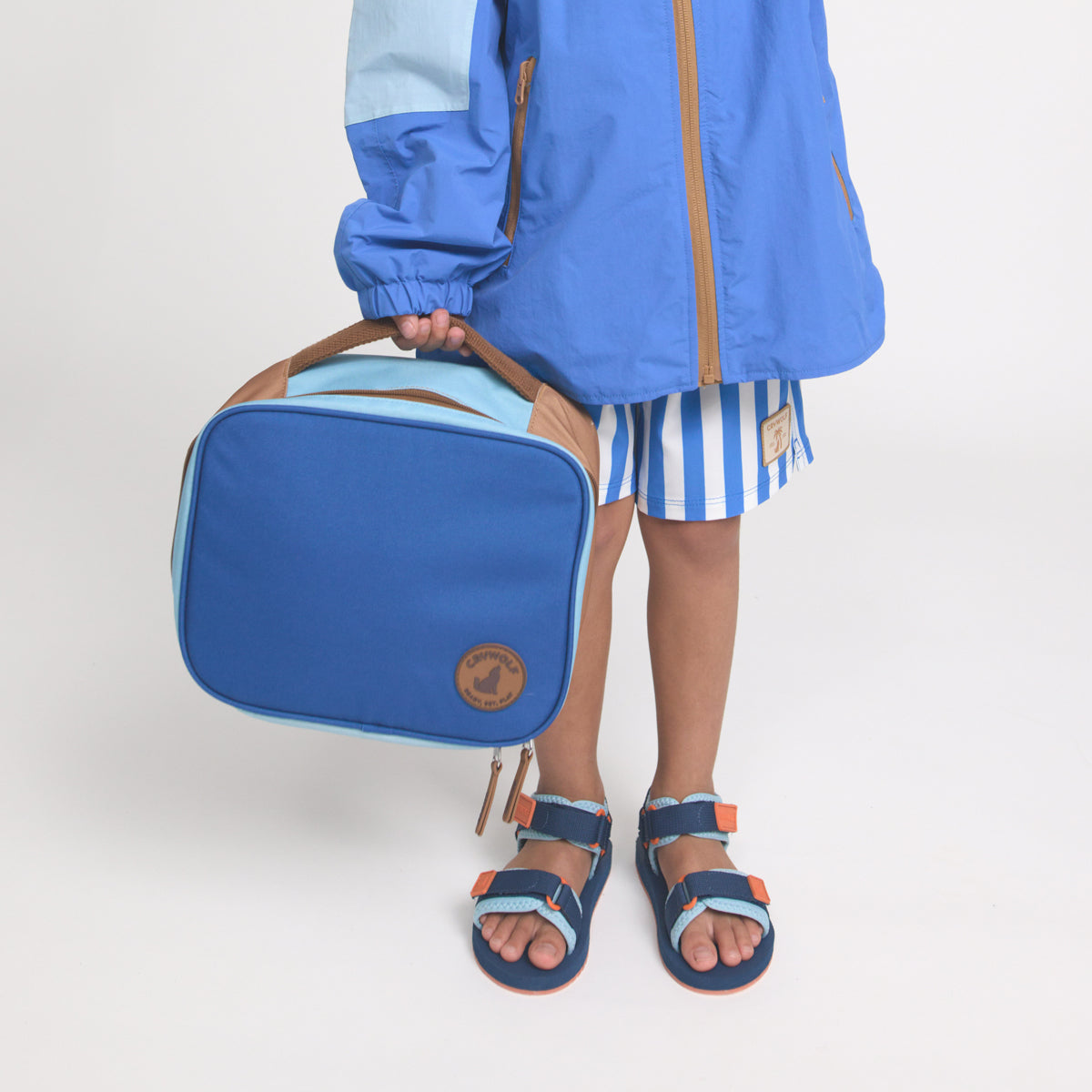 Crywolf Everyday Lunch Bag Deep Sea Colourblock