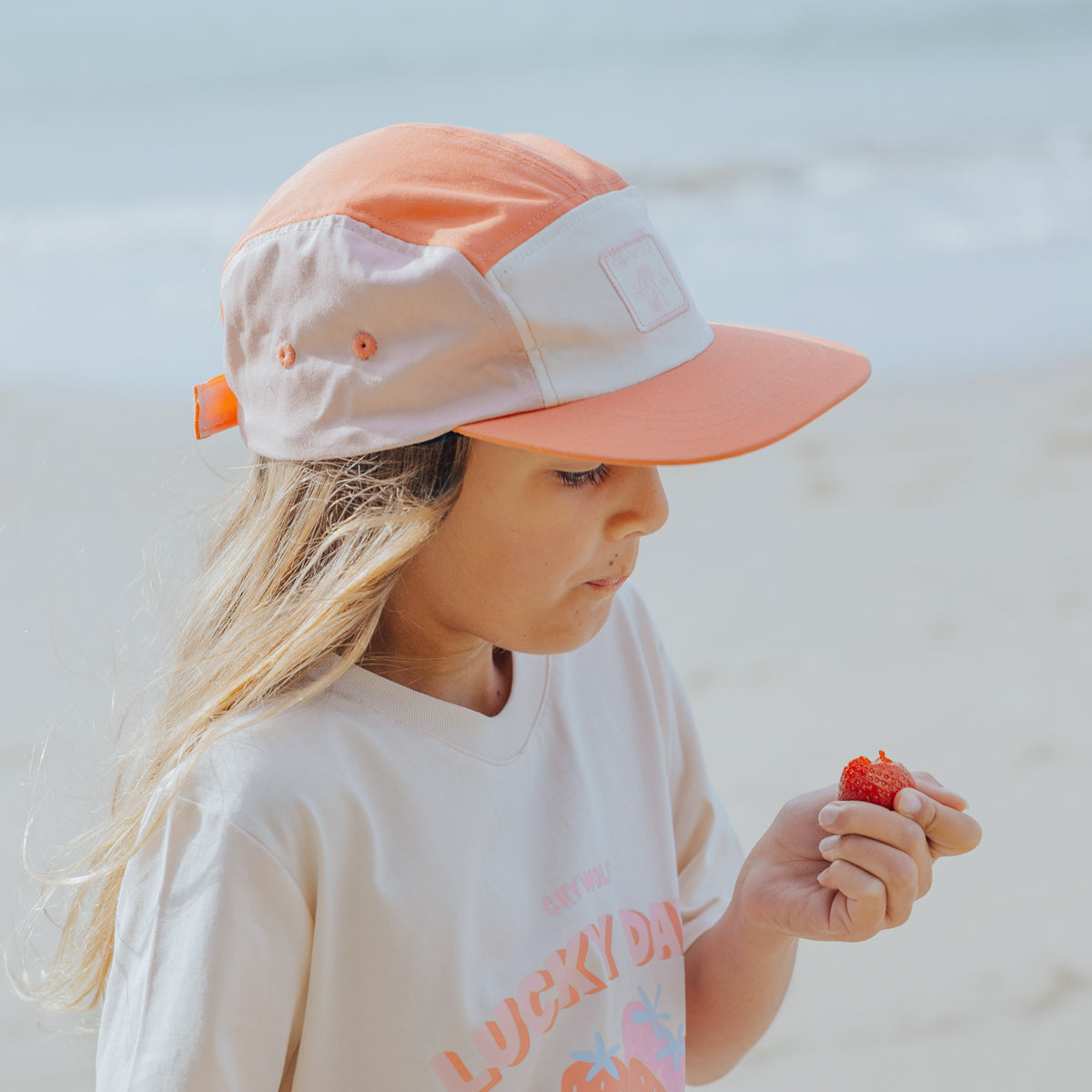 Crywolf Lucky Cap Coral Colourblock