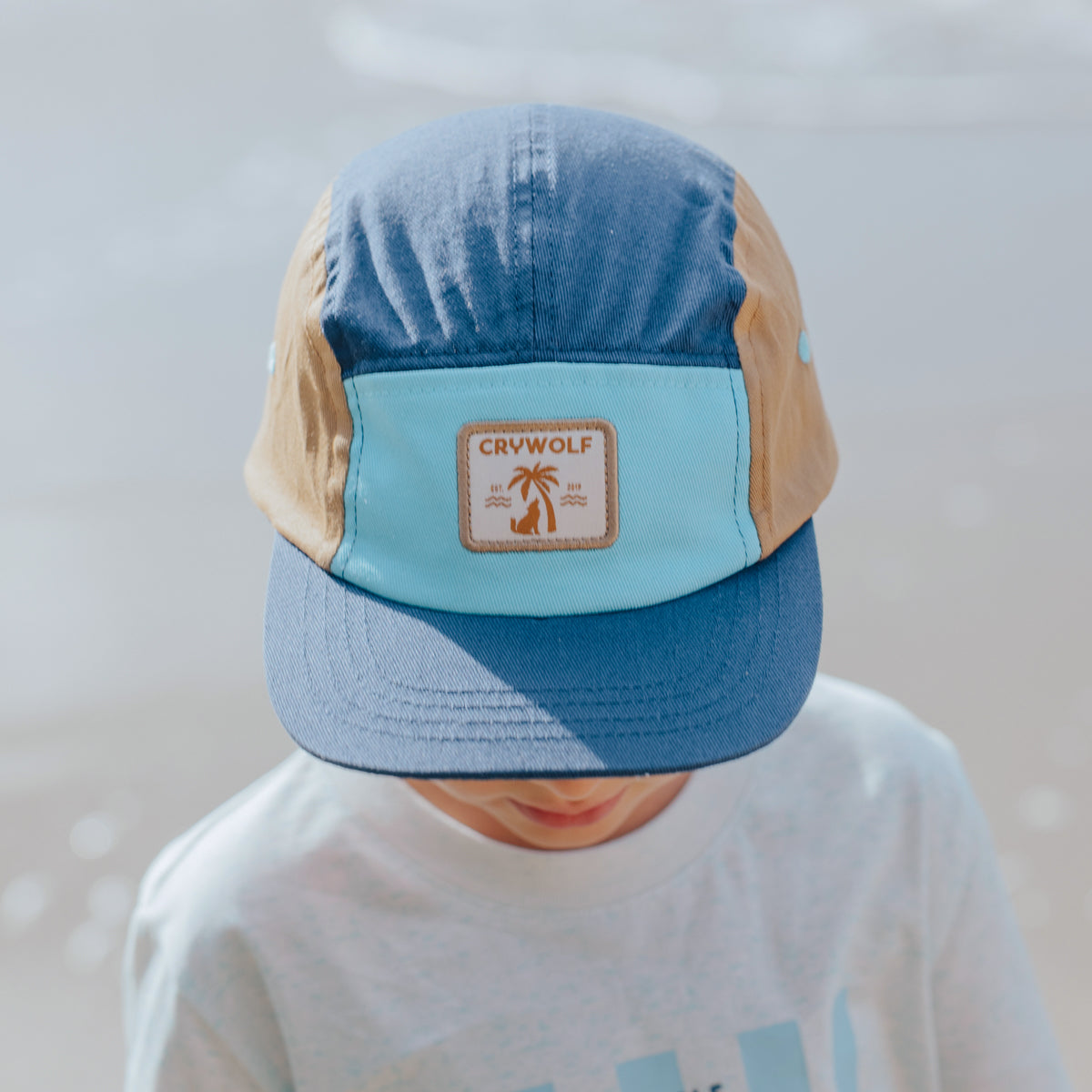 Crywolf Lucky Cap Navy Colourblock
