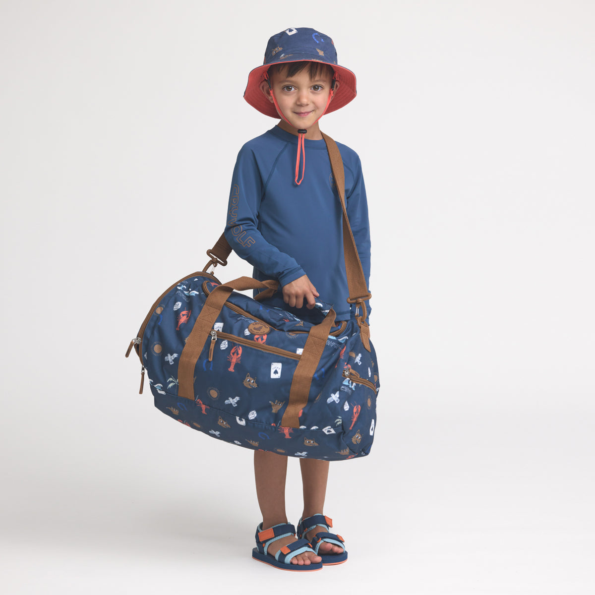 Crywolf Packable Duffel Bag Lucky Days
