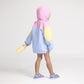 Crywolf Packable Jacket Pop Colourblock
