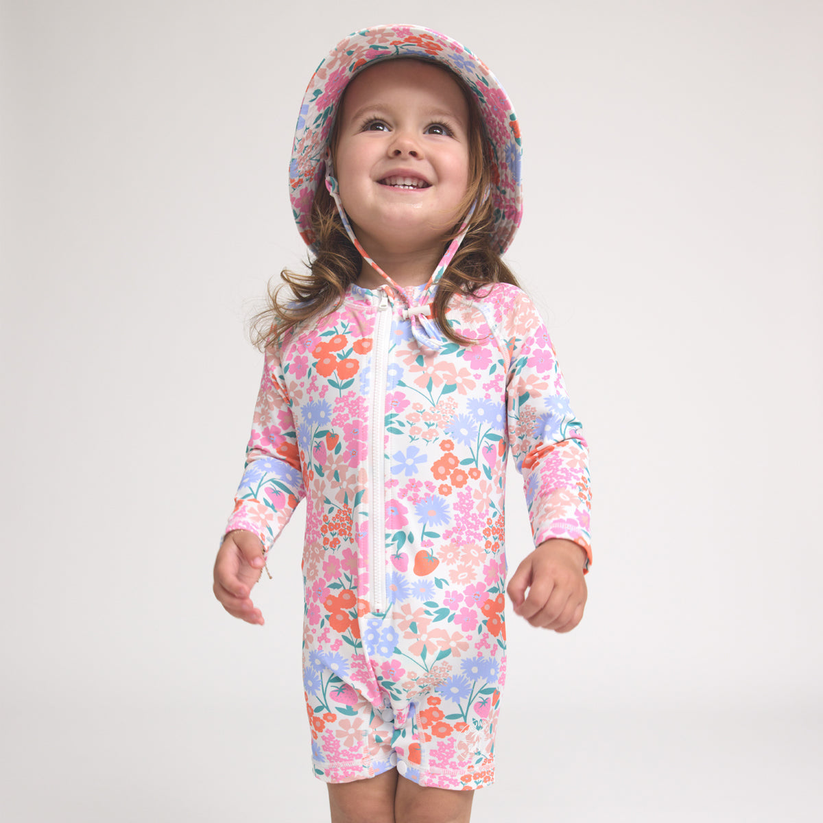 Crywolf Baby Rash Suit Berry Garden