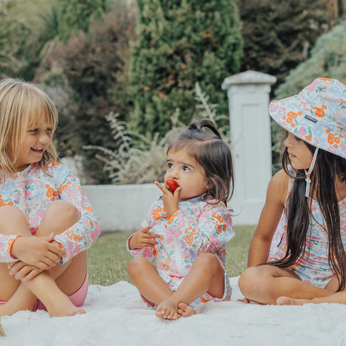 Crywolf Baby Rash Suit Berry Garden