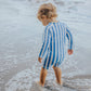 Crywolf Baby Rash Suit Deep Sea Stripe