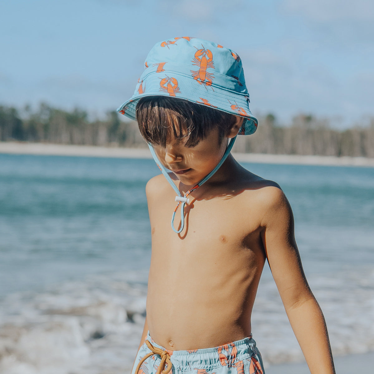 Crywolf Swim Bucket Hat Little Lobsters