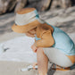 Crywolf Swim Bucket Hat Ocean Colourblock