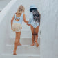 Crywolf Swimsuit Sky Blue Stripe