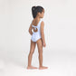 Crywolf Swimsuit Sky Blue Stripe