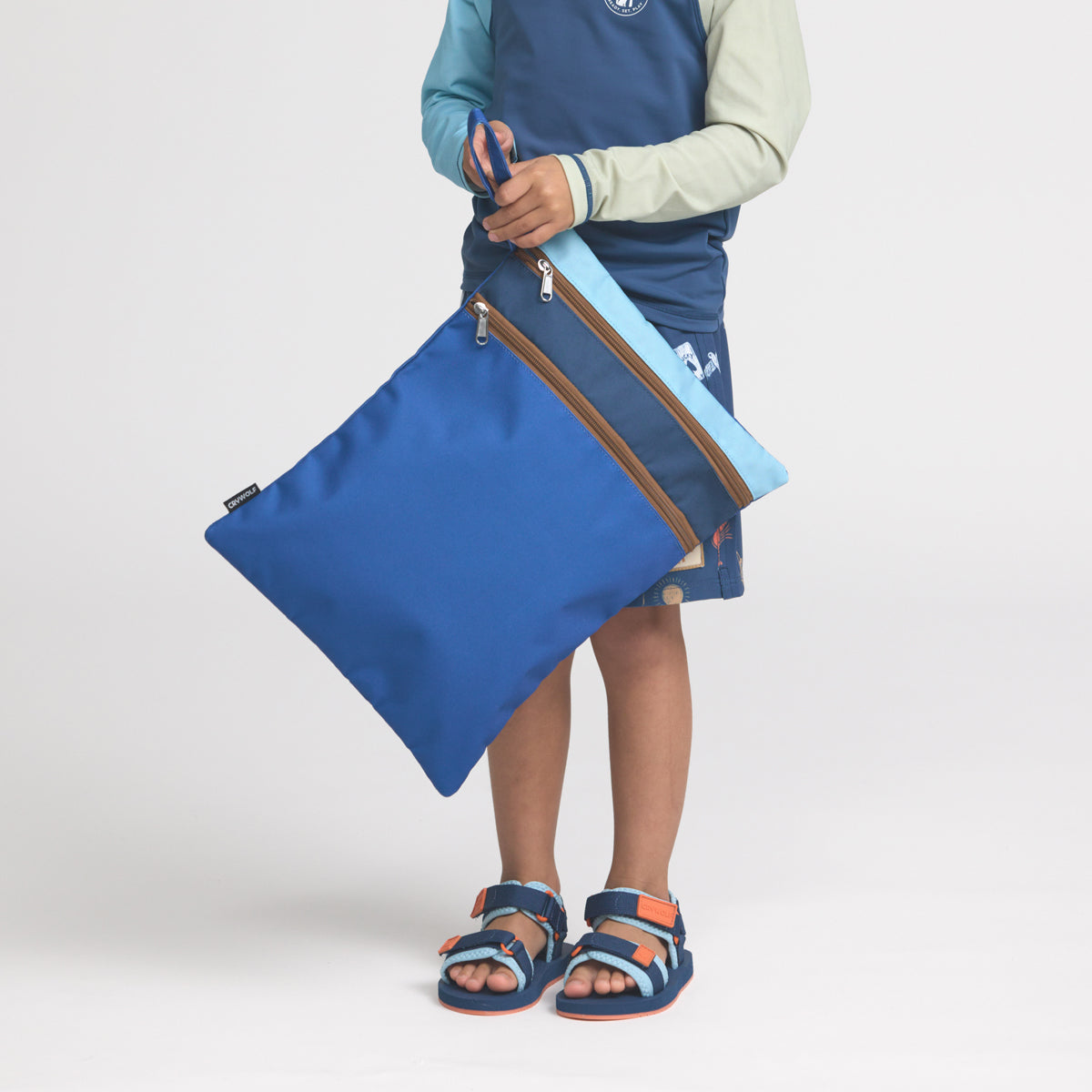 Crywolf Wet Bag Deep Sea Colourblock