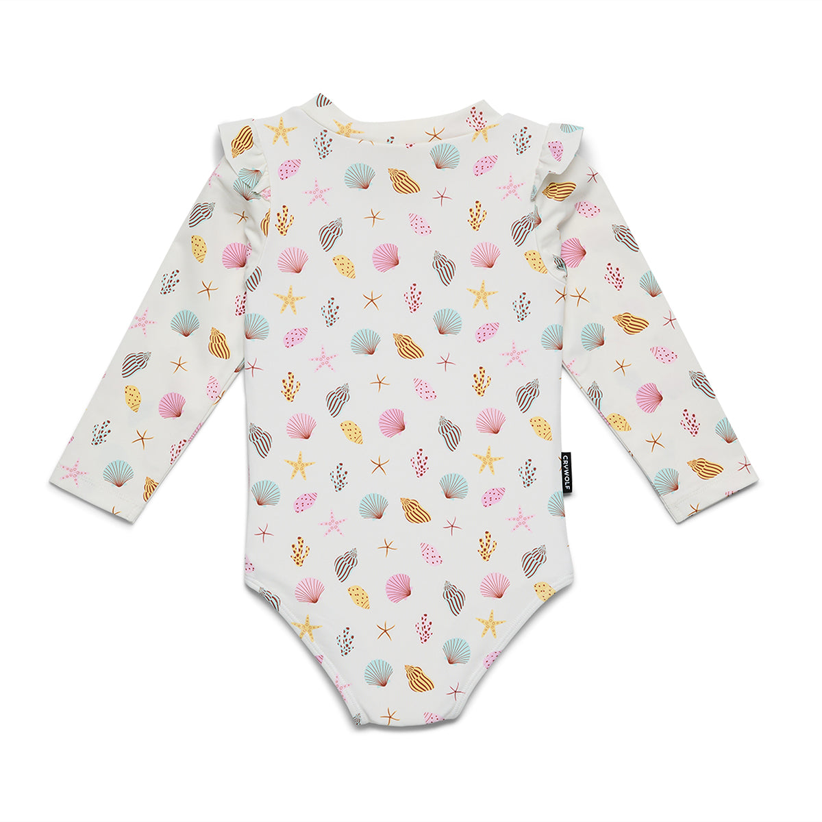 Crywolf Baby Long Sleeve Swimsuit Little Shell