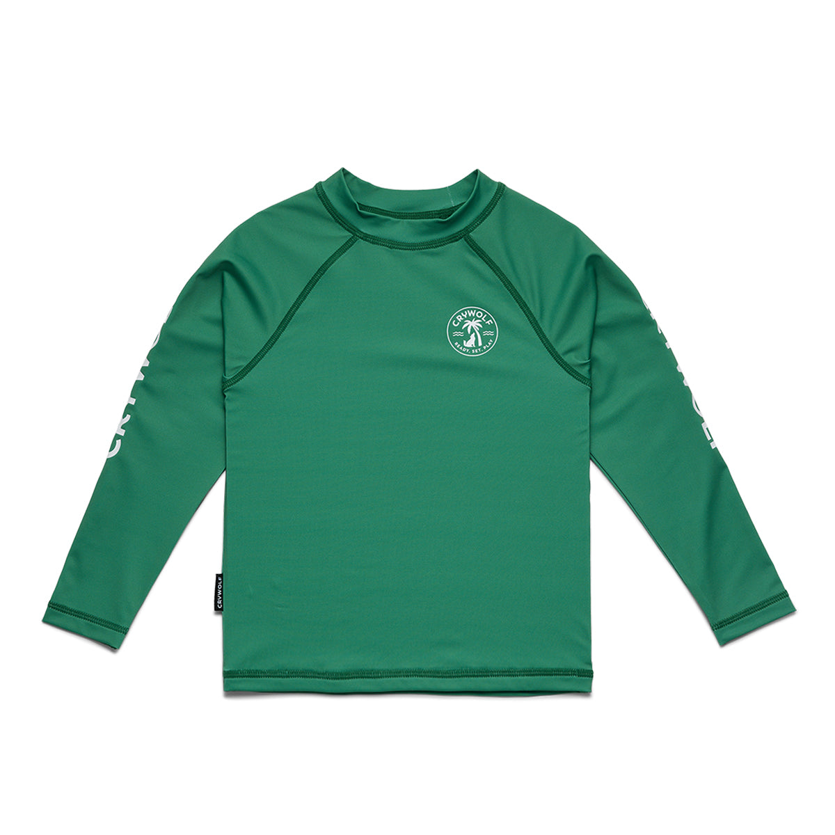 Crywolf Long Sleeve Rash Vest Sea Green