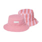 Crywolf Reversible Bucket Hat Flamingo Stripe