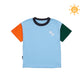 Crywolf Sun Smart T-Shirt Seaside Colourblock