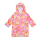 Crywolf Zip-Up Towel Hibiscus Daze