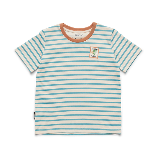 Crywolf Sun Smart T-Shirt Blue Stripe