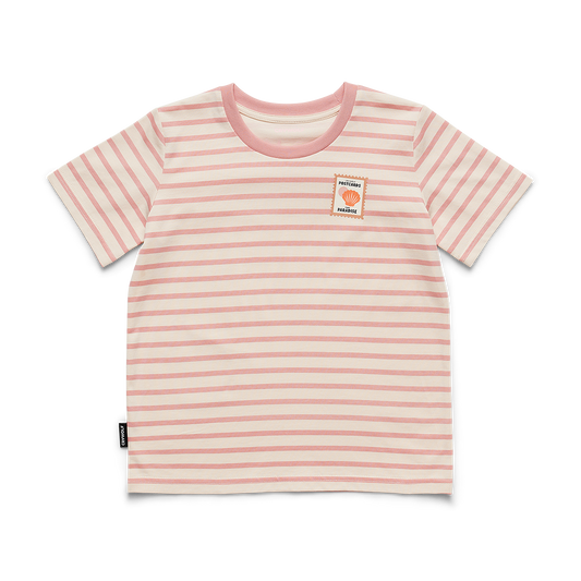 Crywolf Sun Smart T-Shirt Blush Stripe