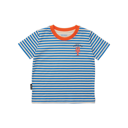 Crywolf Sun Smart T-Shirt Lobster Stripe