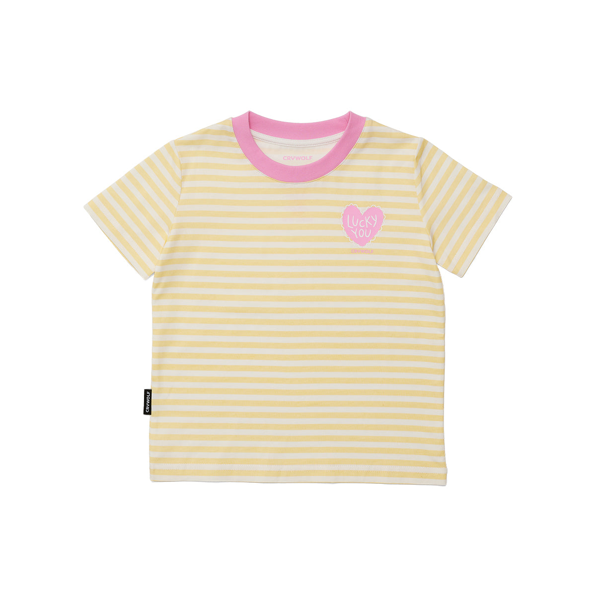 Crywolf Sun Smart T-Shirt Lucky You Stripe
