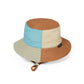 Crywolf Swim Bucket Hat Ocean Colourblock