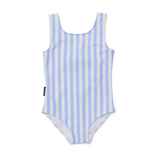 Crywolf Swimsuit Sky Blue Stripe