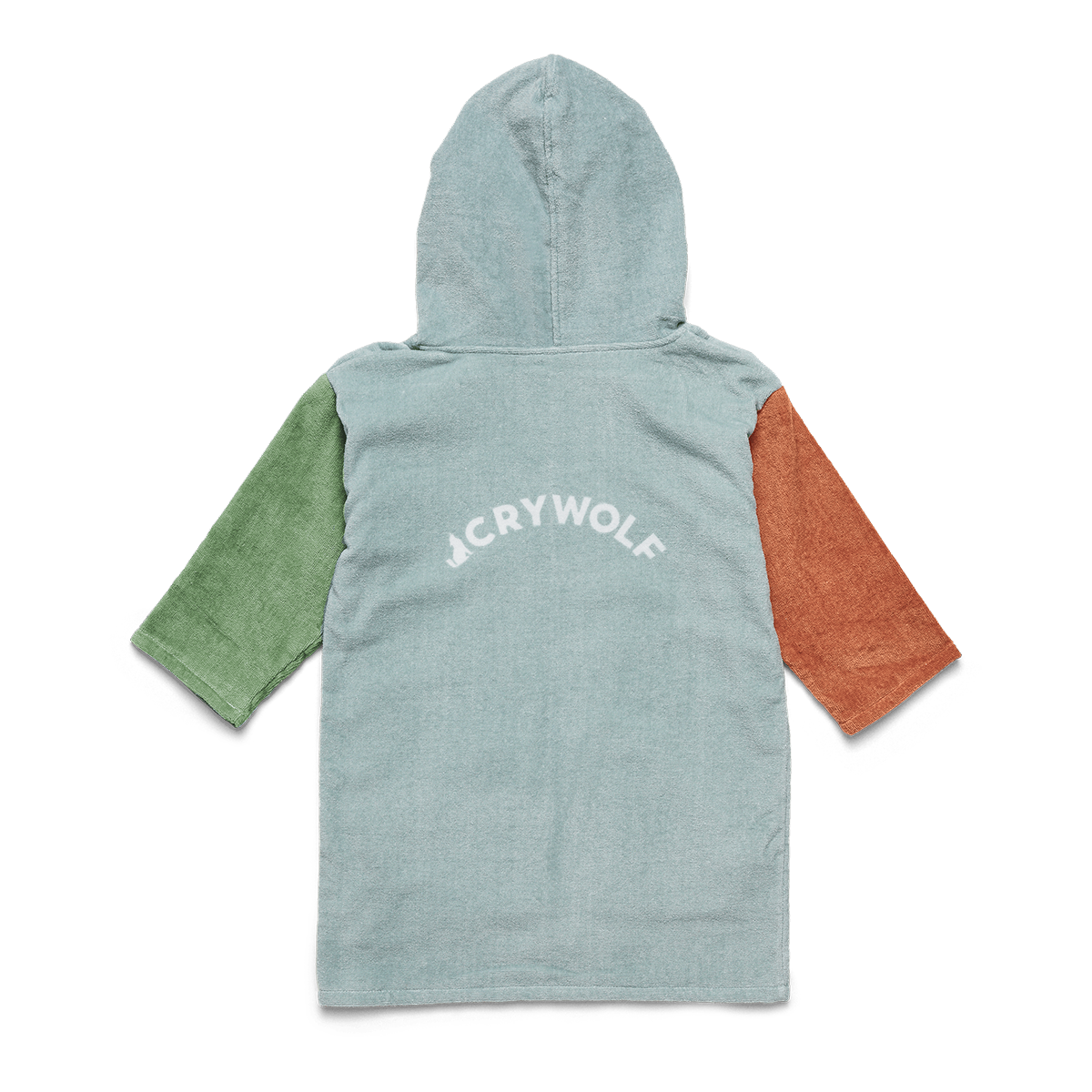 Crywolf Everywhere Zip Up Towel Ocean Colour Block