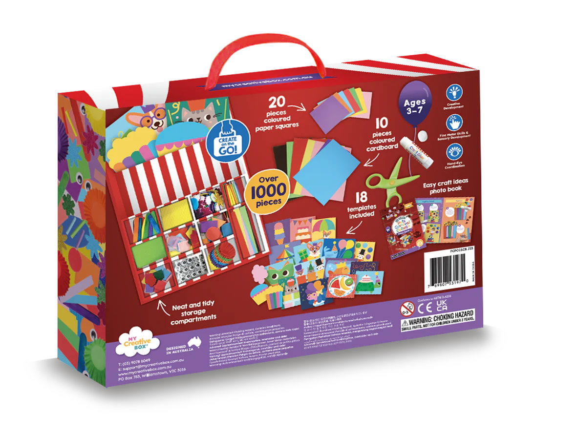 My Creative Box Pets Carnival Collage Sensory Craft Box